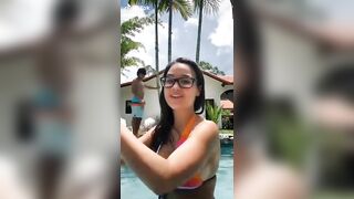 TikTok Hotties: dancing in the pool №2 #2