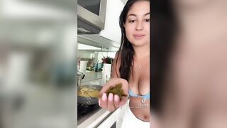 TikTok Thot: Breakfast tacos ♥️♥️ #3