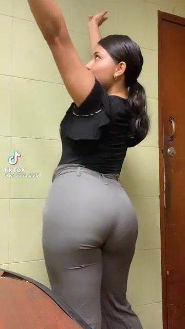 Latinas always have big asses to shake