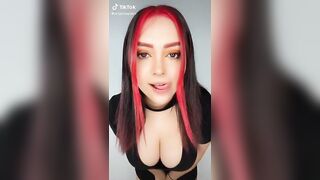 TikTok Hotties: It's Your Local Big Tit Goth Girlfriend #1