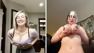 TikTok Hotties: Riding them titties like it should #4