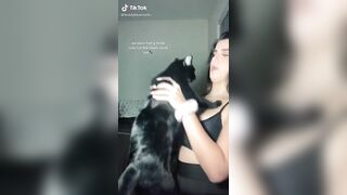 TikTok Hotties: Cute girls and bad kitten ♥️♥️ #1