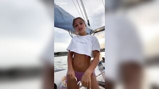 TikTok Hotties: Tanned french baby girl ♥️♥️♥️♥️ #3