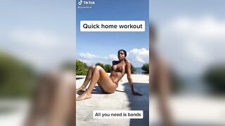 TikTok Hotties: Nutted to this twice before I finally realized its a workout tutorial or something lmao #1
