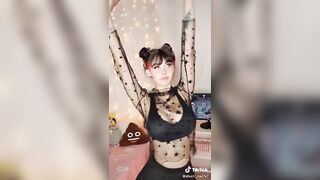 TikTok Hotties: Your local Big Titty Goth Girlfriend #3