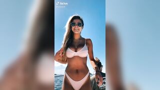 TikTok Hotties: Shaking her tits at us #2