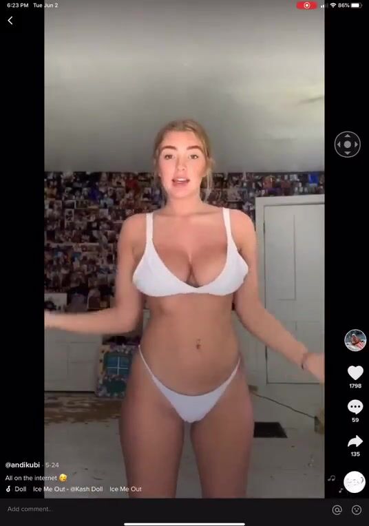 At least she gets a double D for effort