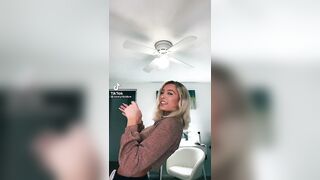 TikTok Underboob: Lean back #4