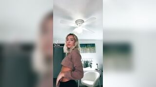TikTok Underboob: Lean back #2