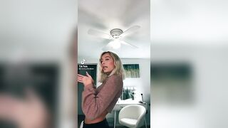 TikTok Underboob: Lean back #3