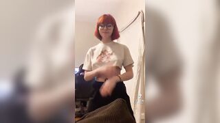 TikTok Underboob: Bouncy goth #4