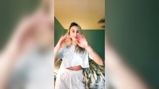 TikTok Underboob: loving this trend of no bras under crop tops #3