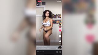 TikTok Underboob: Tits overflowing #4