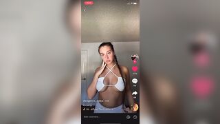 TikTok Underboob: 18 and cute #2