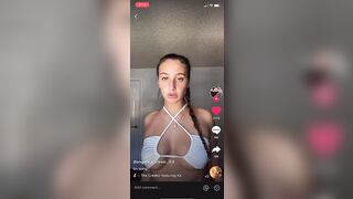 TikTok Underboob: 18 and cute #3