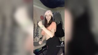 TikTok Underboob: Beanie #4