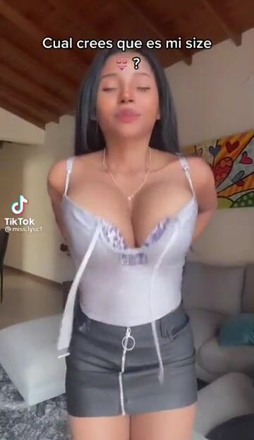 She wants you to guess his size