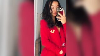 Sexy TikTok Girls: Crimson Tracksuit ♥️ #4