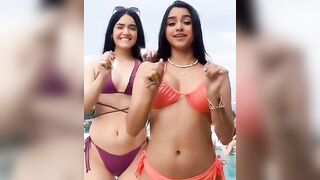 Sexy TikTok Girls: Valeriacarruyo with her friend #3