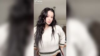 Sexy TikTok Girls: Small ass babe but huge titties! #4