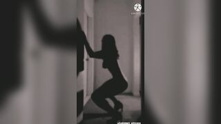 Sexy TikTok Girls: Desi thick ass babe silhouette challenge. Look at that ass #4