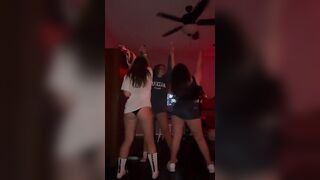 Sexy TikTok Girls: Girl on the left swiftly stole the show #3