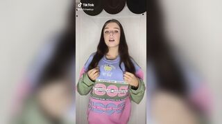 Sexy TikTok Girls: bouncing milkers #2