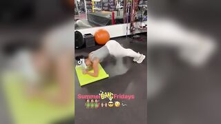 Sexy TikTok Girls: Girls do stuff like this at the gym and get mad when you stare ♥️♥️ #2