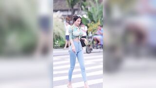 Sexy TikTok Girls: Bouncy and Busty Asian Hottie #2