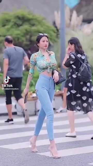 Bouncy and Busty Asian Hottie