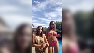 Sexy TikTok Girls: Bouncy bikini #2