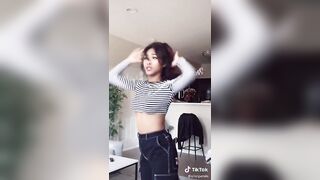 Sexy TikTok Girls: Throwback - bouncy Bra-less champ #4