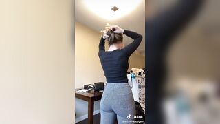 Sexy TikTok Girls: she only wants us to look at her fat ass #4