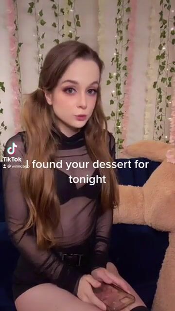 Would you have me as your dessert? ????