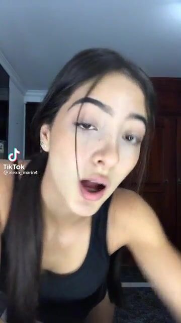 Braced up thot looks ripe for picking