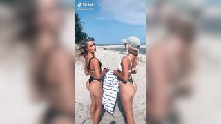 Sexy TikTok Girls: The left is ♥️♥️ #1