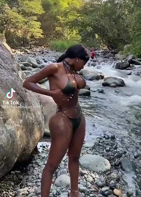 giving it a good squeeze