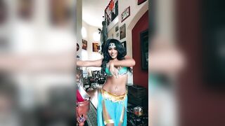 Sexy TikTok Girls: The lamp she blew on had something on it #1