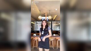 Sexy TikTok Girls: Her moves and face when she dance #1