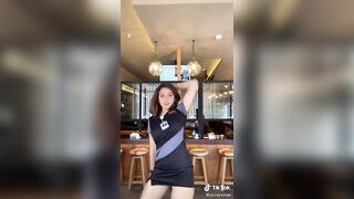 Sexy TikTok Girls: Her moves and face when she dance #4