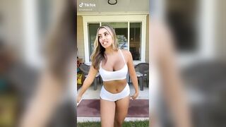 Sexy TikTok Girls: All white so sexy #1