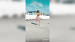 Sexy TikTok Girls: Incredible Bikini Body.... #3