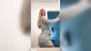 Sexy TikTok Girls: busty blonde #2