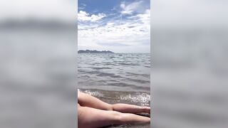 Sexy TikTok Girls: Look at this beautiful beach ! #4