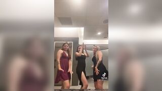 Sexy TikTok Girls: Bathroom shenanigans #4