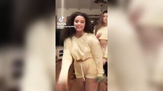Sexy TikTok Girls: Sarah Jeffery slowed down to see them tits bounce #3