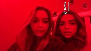 Sexy TikTok Girls: SaraCarew with gf #2