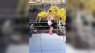 Sexy TikTok Girls: Look flowers #1