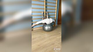 Sexy TikTok Girls: Her legs aren’t the only thing getting stretched after this #3