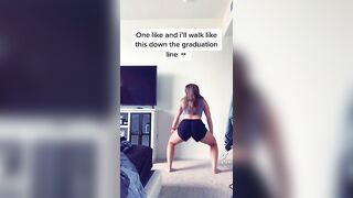 Sexy TikTok Girls: Twerk down the line #4
